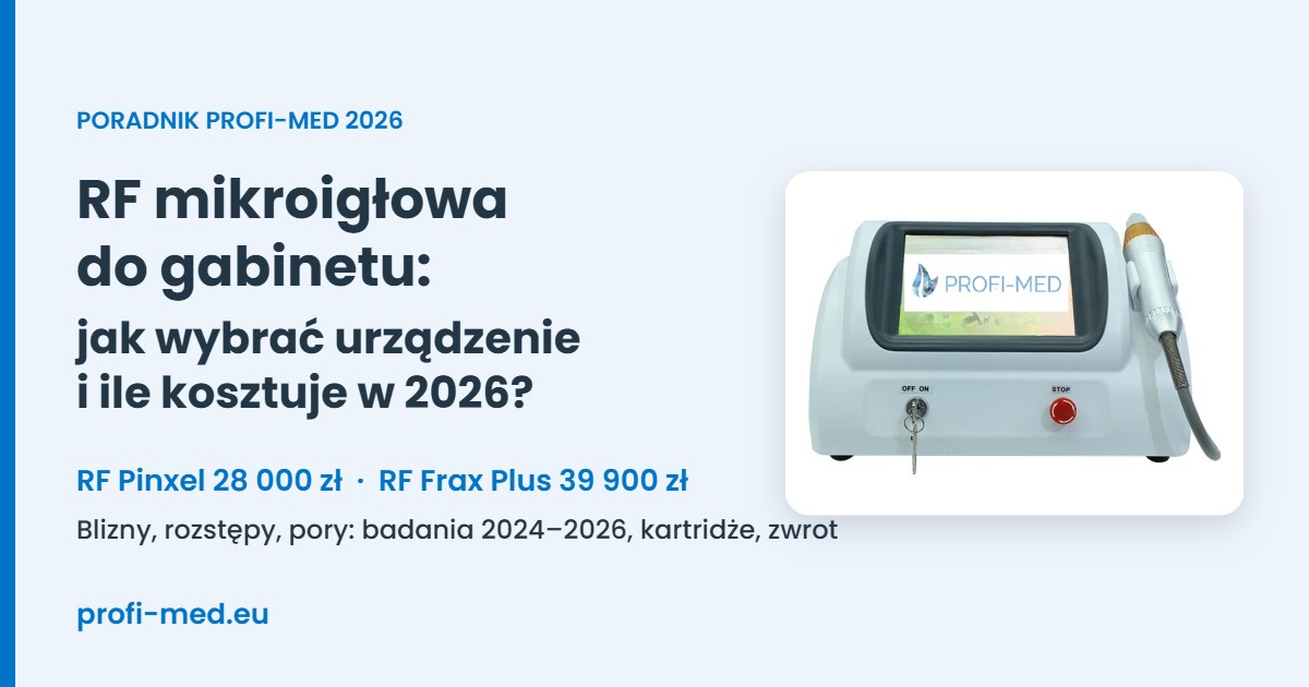 RF mikroigłowa do gabinetu: RF Pinxel i RF Frax Plus, poradnik 2026