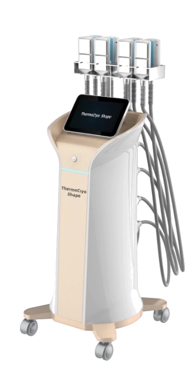 ThermoCryo Shape – urządzenie do kriolipolizy kontrastowej z 8 głowicami, EMS i falą akustyczną